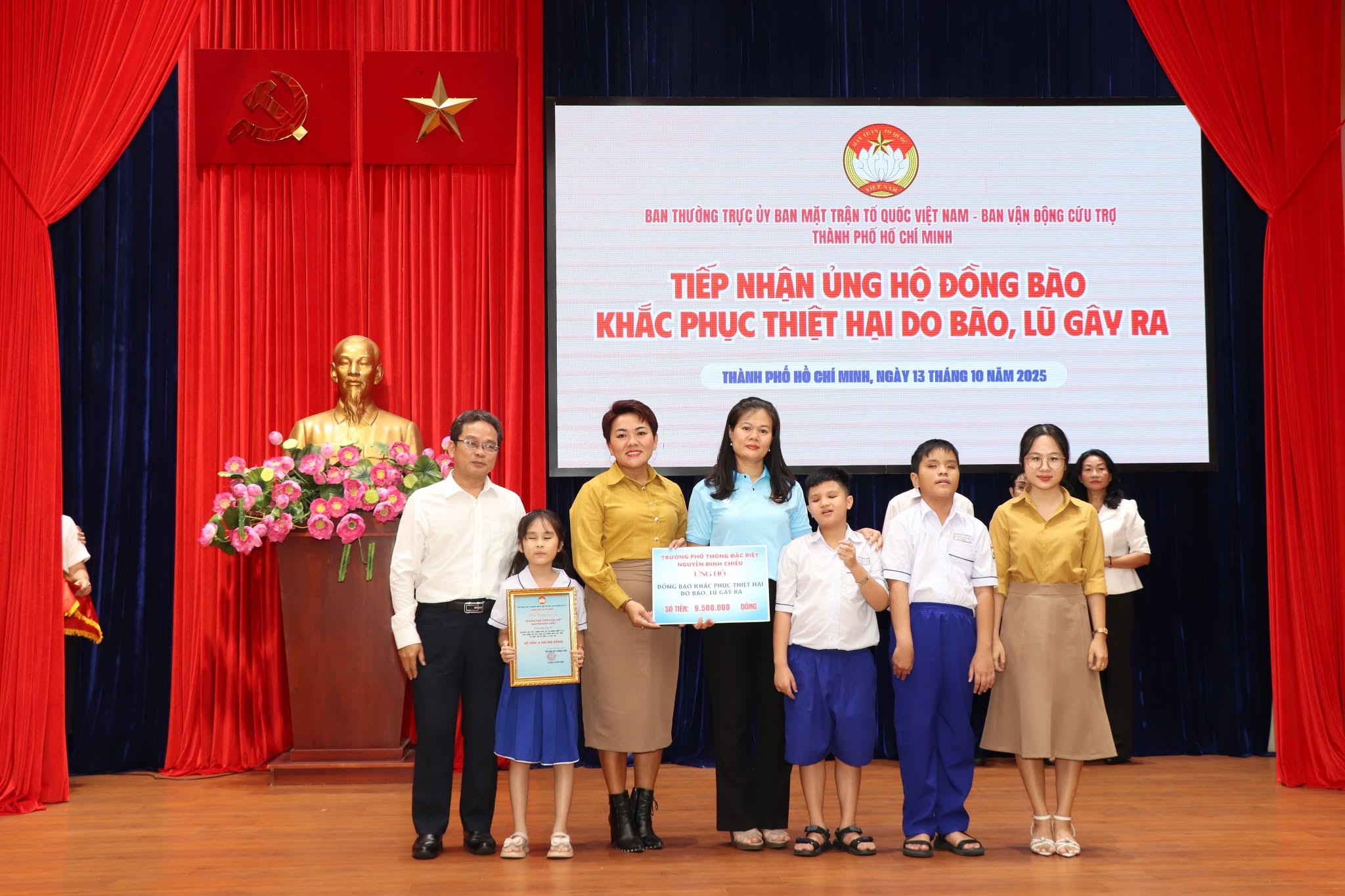 Danh sách các cơ quan, đơn vị, doanh nghiệp và cá nhân ủng hộ đồng bào các tỉnh miền núi phía Bắc khắc phục hậu quả thiên tai (từ ngày 01/8 đến ngày 13/10/2025)