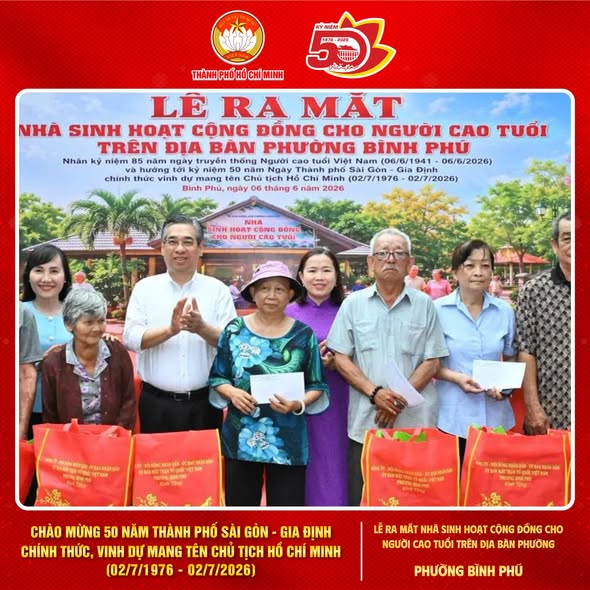 331 CÔNG TRÌNH, HOẠT ĐỘNG CHÀO MỪNG 50 NĂM THÀNH PHỐ SÀI GÒN - GIA ĐỊNH CHÍNH THỨC, VINH DỰ MANG TÊN CHỦ TỊCH HỒ CHÍ MINH (02/7/1976 - 02/7/2026)