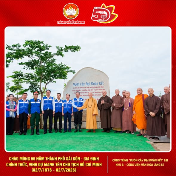 331 CÔNG TRÌNH, HOẠT ĐỘNG CHÀO MỪNG 50 NĂM THÀNH PHỐ SÀI GÒN - GIA ĐỊNH CHÍNH THỨC, VINH DỰ MANG TÊN CHỦ TỊCH HỒ CHÍ MINH (02/7/1976 - 02/7/2026)